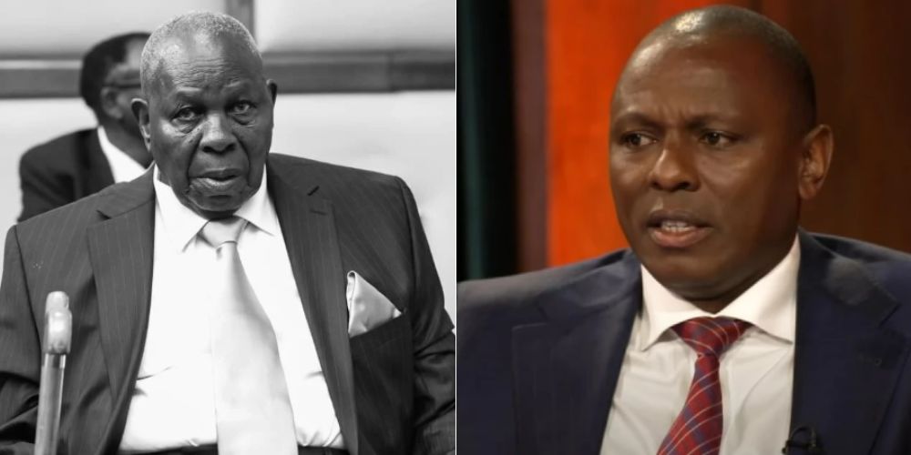 A collage of Isaac Ichungw'ah Ngugi and MP Kimani Ichungw'ah.